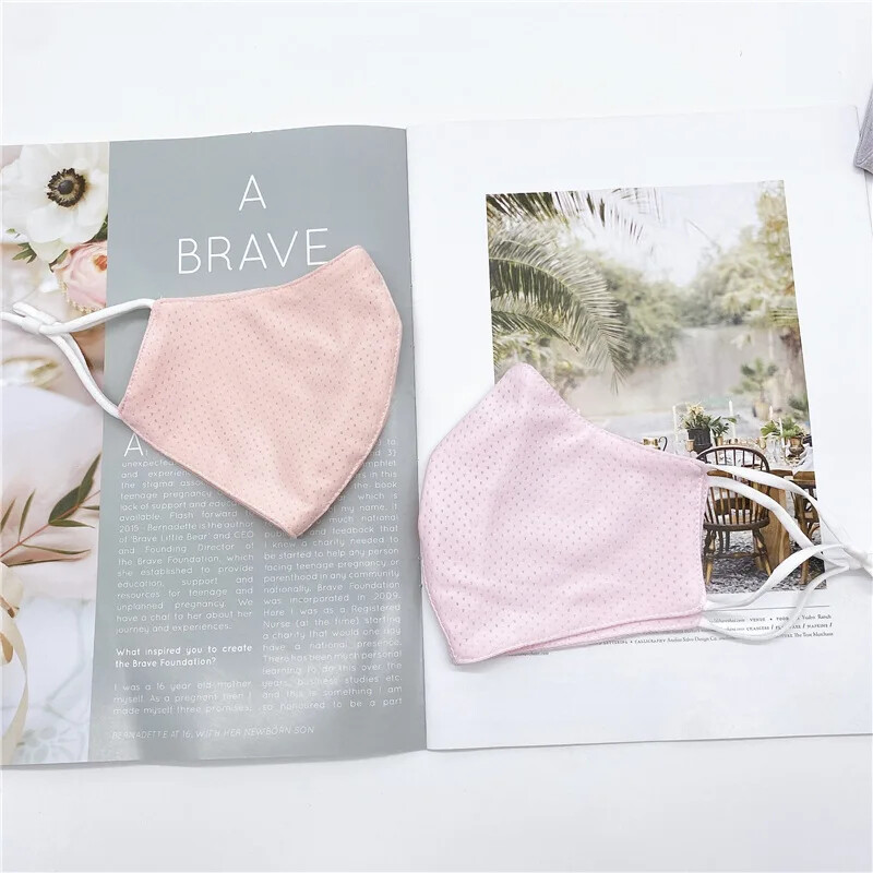 Pure Cotton Fashion naiste täiskasvanutele mõeldud suumask tolmu- ja tuulekindel näokaitse uduvastane, hoiavad soojas hingavad peomaskid