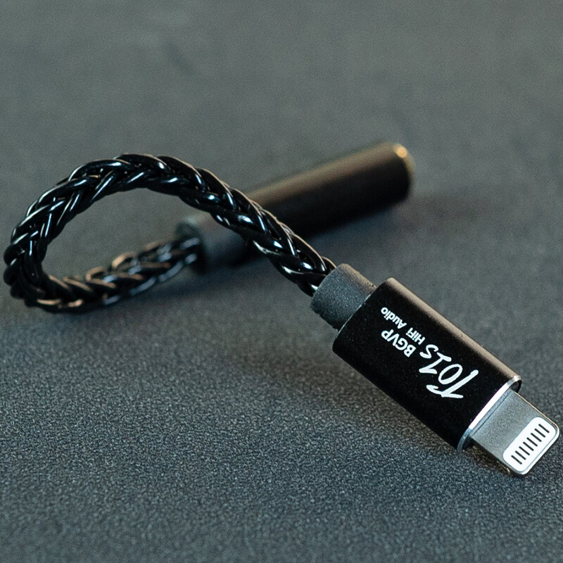 BGVP T01s USB DAC AMP Adapter Type-C/Lightning līdz 2,5/3,5/4,4mm augstas izšķirtspējas audio kabeļa austiņu pastiprinātājs Android hidizs