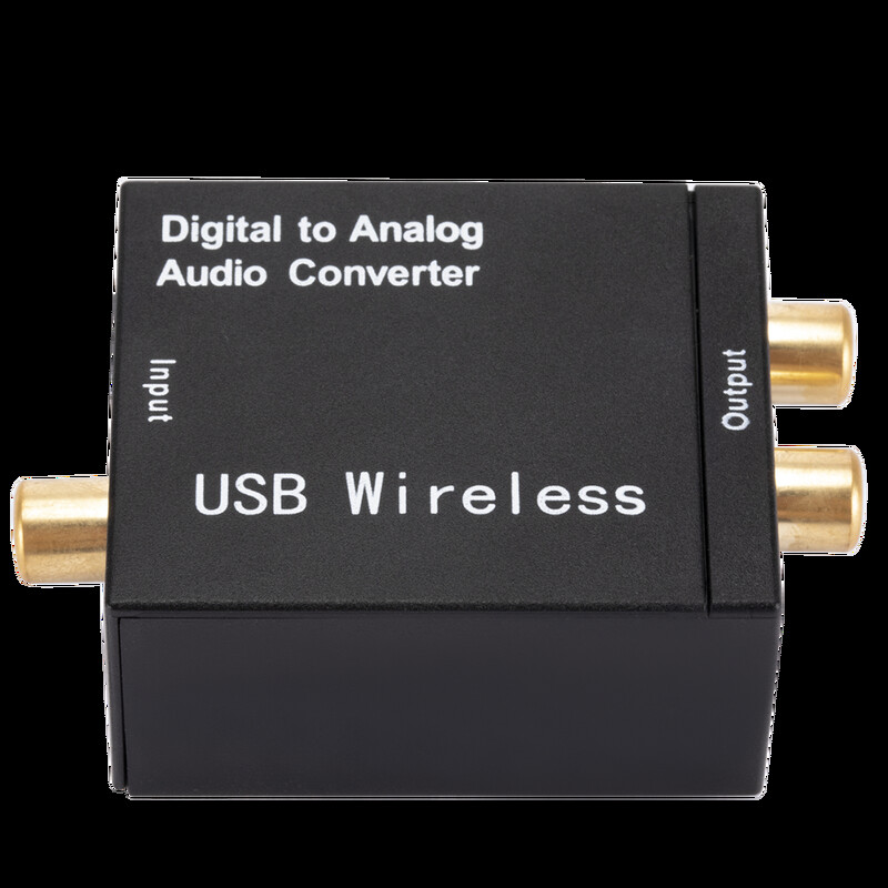 Ar Bluetooth saderīgs ciparu uz analogo audio pārveidotājs adapteris pastiprinātājs dekodētājs optiskās šķiedras koaksiālais signāls analogais DAC Spdif