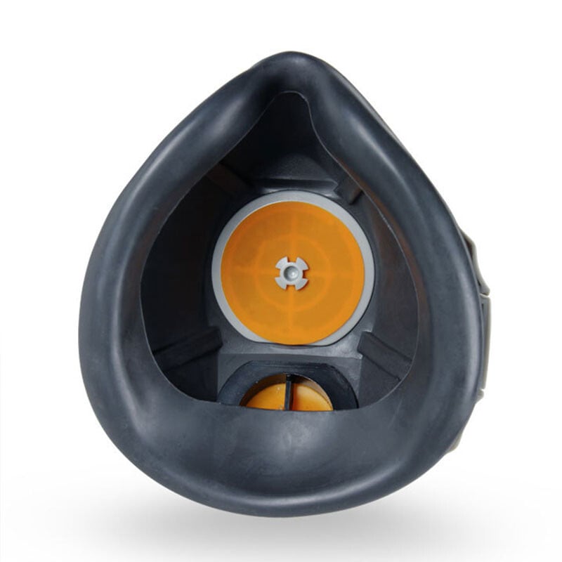 Dulkių kaukė + 20 vnt. Filtras Medvilninis respiratorius Pusei veido Dulkėms atspari kaukė Pramoninė statybinė Dulkių Rūko apsauga Dujų kaukė