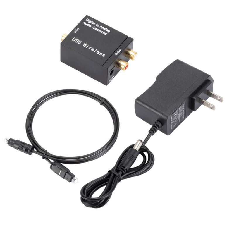 DAC digitālā uz analogo audio pārveidotājs Bluetooth 4.0 optiskās šķiedras Toslink koaksiālais signāls uz RCA R/L audio dekodera DAC pastiprinātāju