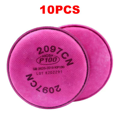 Daudz krāsošanas aerosola nozares 2091/2097 makrodaļiņu filtrs P100 priekš 6800 7502 6200 sērijas respiratora putekļu maska