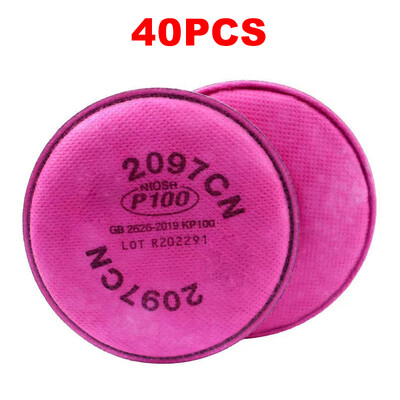 Daudz krāsošanas aerosola nozares 2091/2097 makrodaļiņu filtrs P100 priekš 6800 7502 6200 sērijas respiratora putekļu maska