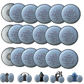 2138 P3 R filter za čestice s razinom neugodnosti za 3 m 6800 7502 6200 serija maska za prašinu za respirator