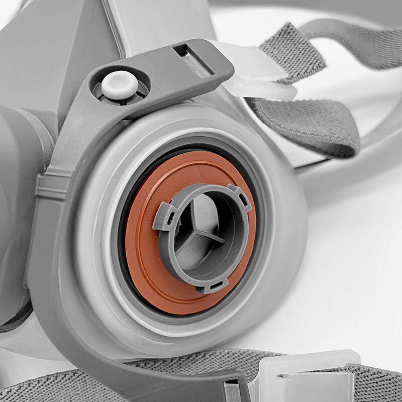 6200 Mask Tööstuslik tolmukindel PM2.5 Värvipihustamine 2091 Filtriga Puuvillane Kummi Respiraator värviga puidutöötlejatele