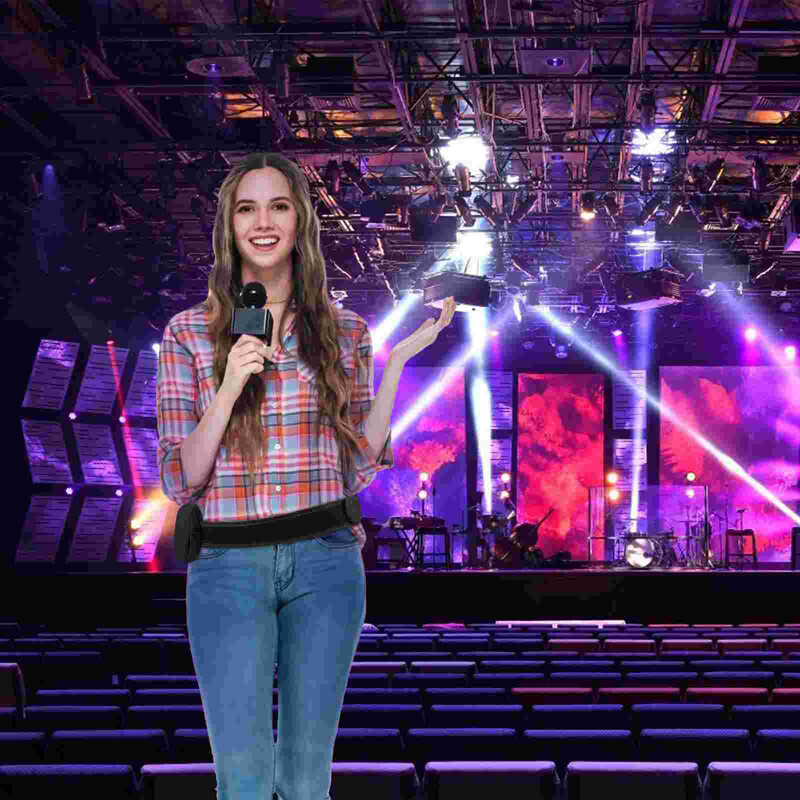 Centura pentru microfon pentru instructori de fitness Geanta pentru microfon pentru talie Huse wireless verticale