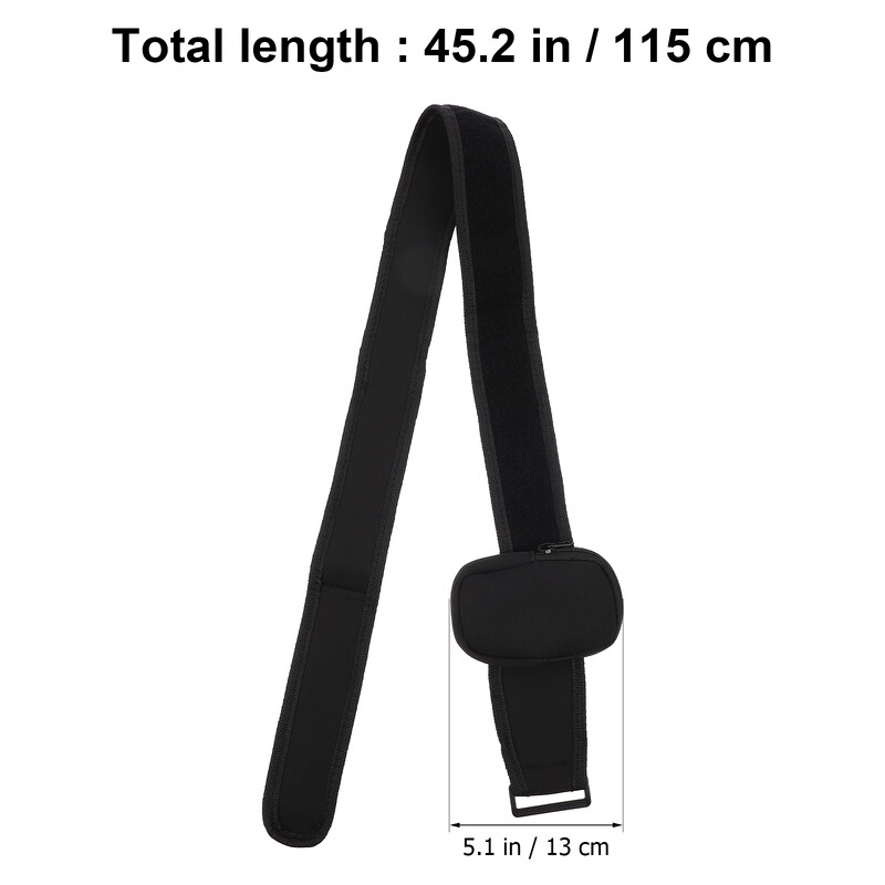 Centura pentru microfon pentru instructori de fitness Geanta pentru microfon pentru talie Huse wireless verticale