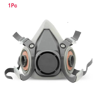 6200 Chemical Poole näo tolmukindel respiraator, tööstuslik värvimine pihustatav gaasimask kaitsvate udukindlate prillidega Ohutus töö