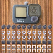 Dead Cat Furry Windsceen Покриване на заглушител Поп филтър за Go Pro HERO 9 10 11 Микрозаглушител за предно стъкло на микрофон за HERO 10 11