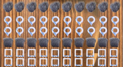 Dead Cat Furry Windsceen Покриване на заглушител Поп филтър за Go Pro HERO 9 10 11 Микрозаглушител за предно стъкло на микрофон за HERO 10 11