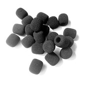 10 бр. Малки капаци за мини микрофон от пяна за микрофон на слушалки Капак за микрофон за защита на слушалки за микрофони Lavalier