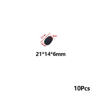 10 бр. Малки капаци за мини микрофон от пяна за микрофон на слушалки Капак за микрофон за защита на слушалки за микрофони Lavalier