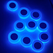 Benzi luminoase verzi Autocolante autoadezive care strălucesc în întuneric Bandă luminoasă fluorescentă decorativă Autocolante de avertizare