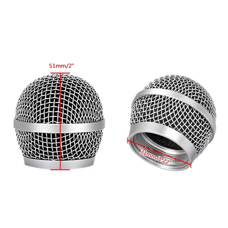 Noua grilă pentru microfon din plasă cu cap bilă pentru accesorii de înlocuire pentru microfoanele Shure PG58 PG48