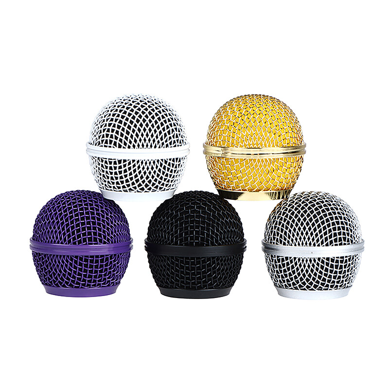 1 kom za Shure SM58 zamjenski bežični mikrofon Metalna rešetka mikrofona zamjenjuje dio glave profesionalnog mikrofona za zabave