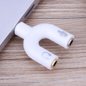 RYRA Dual Adapter Splitter 3.5mm Stereo Splitter Audio to Mic & Headset Jack Utičnica Adapter za mobitel PC Pretvarač slušalica