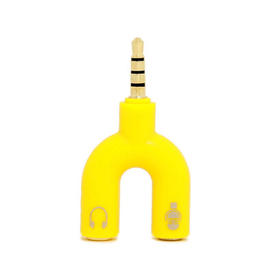 RYRA Dual Adapter Splitter 3.5mm Stereo Splitter Audio to Mic & Headset Jack Utičnica Adapter za mobitel PC Pretvarač slušalica