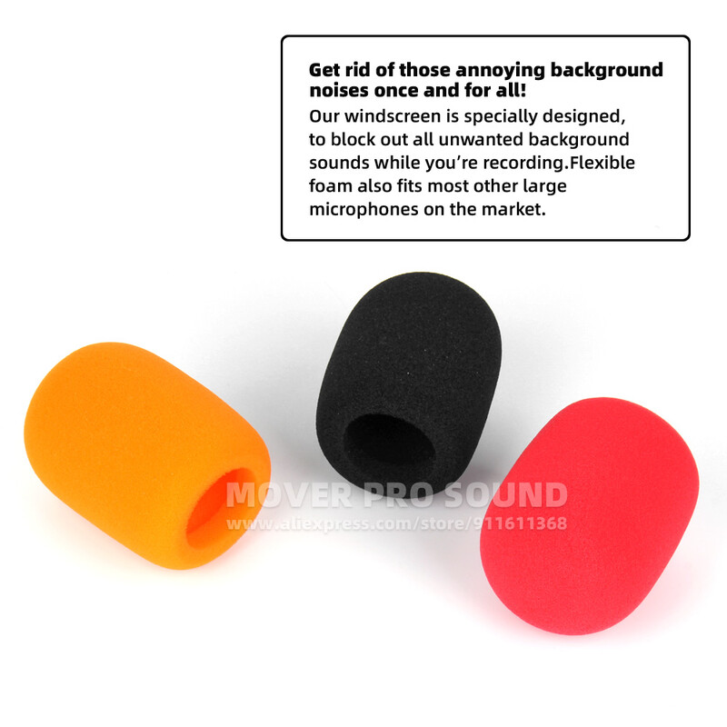 2PCS предно стъкло, гъба, микрофон, пяна, ветроустойчива за HyperX SoloCast Hyper X Solo Cast, USB микрофон, филтър против изскачане, капак на екрана