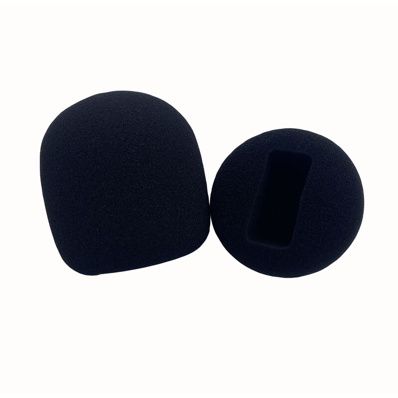 Blue Mantis Dead Cat Pop Filter mikrofon Logo pokriva vjetrobransko staklo pjenast vjetrobran za Rode Wireless GO II spužva za glavu