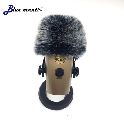 Putplasčio mikrofono priekinis stiklas skirtas Blue Yeti Nano kondensatoriniams mikrofonams - kaip pop filtras mikrofonams Blue Yeti Nano