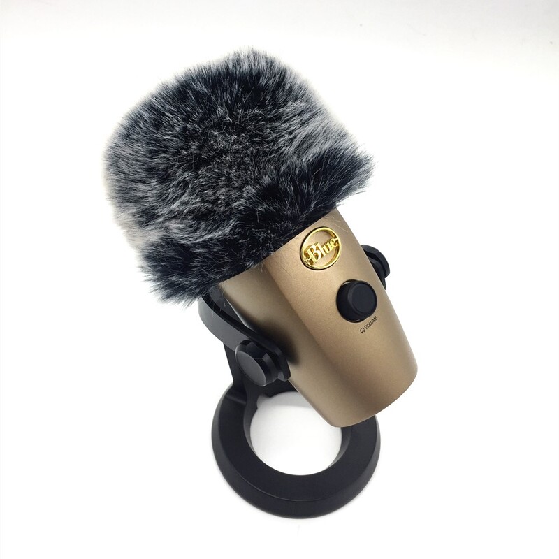 Pjenasti vjetrobran mikrofona za Blue Yeti Nano kondenzatorske mikrofone - kao pop filter za mikrofone Blue Yeti Nano
