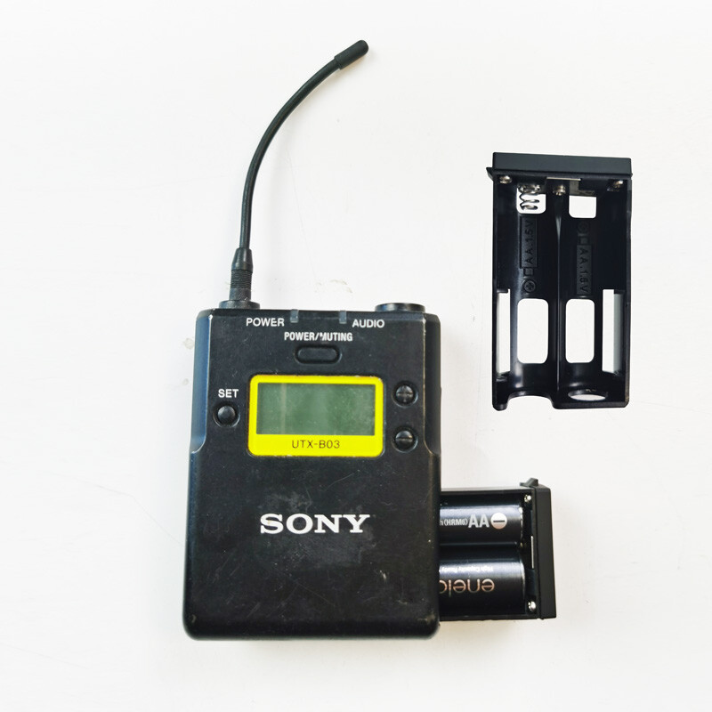 Compartiment pentru baterie Canfon pentru sistemul de microfon fără fir SONY UWP D11 UTX B03 /P3, suport de fixare pentru cutia de montare a bateriei