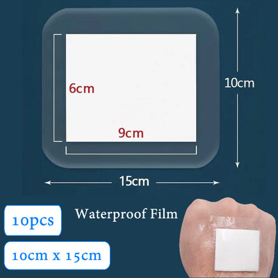 10 tk steriilne side, veekindel hingav padi, kleepuv kipsist haava hemostaasi kleebis esmaabi sidemega hädaabikomplekt
