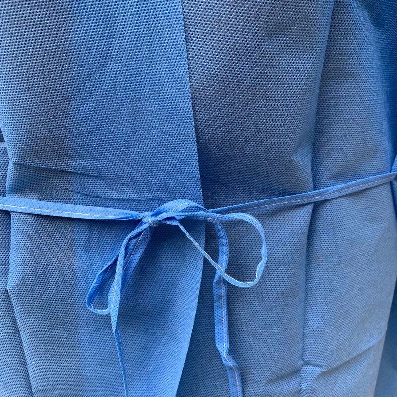 Halat de unică folosință, rezistent la praf, îngroșat, de protecție, pentru izolare, haine, salopetă, îmbrăcăminte dentară, anti-pete de ulei, halat de îngrijire