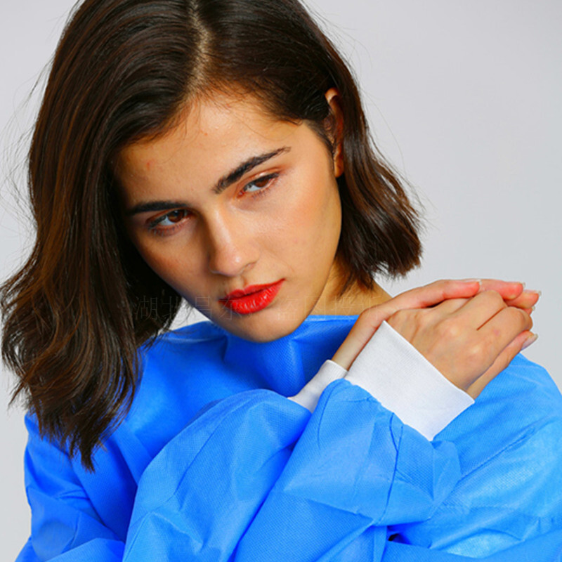 Halat de unică folosință, rezistent la praf, îngroșat, de protecție, pentru izolare, haine, salopetă, îmbrăcăminte dentară, anti-pete de ulei, halat de îngrijire