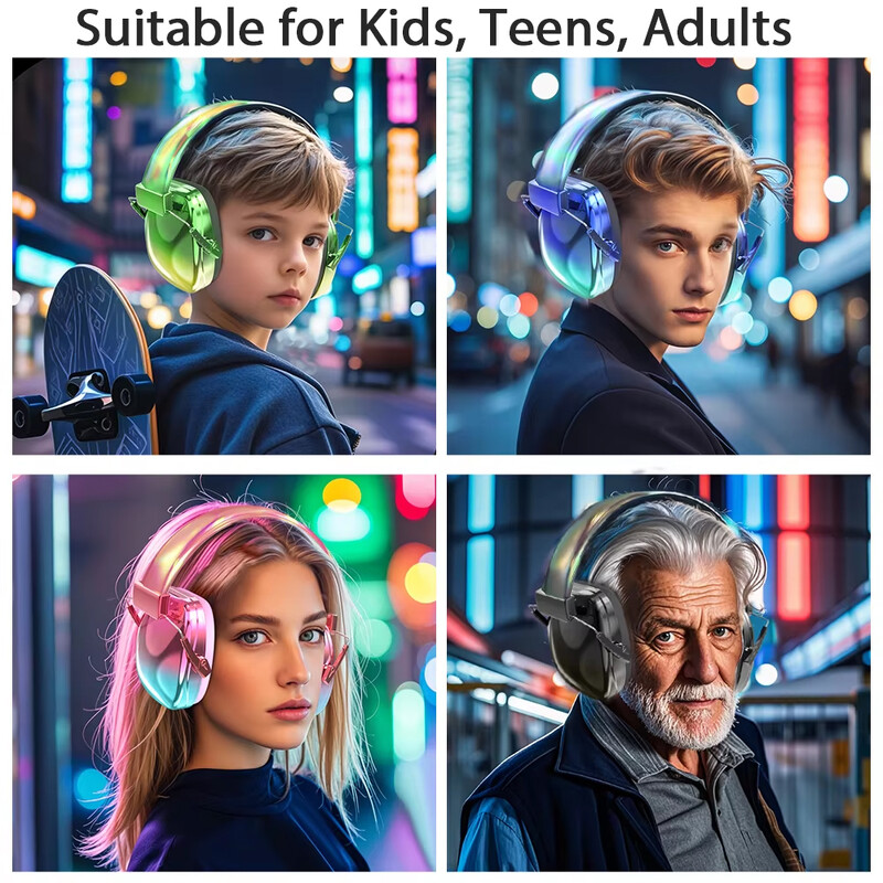 Moodsad galvaniseeritud kõrvaklapid lastele kuulmiskaitsed müravastased kõrvaklapid autismiga lastele kõrvakaitsed väikelastele kingitus