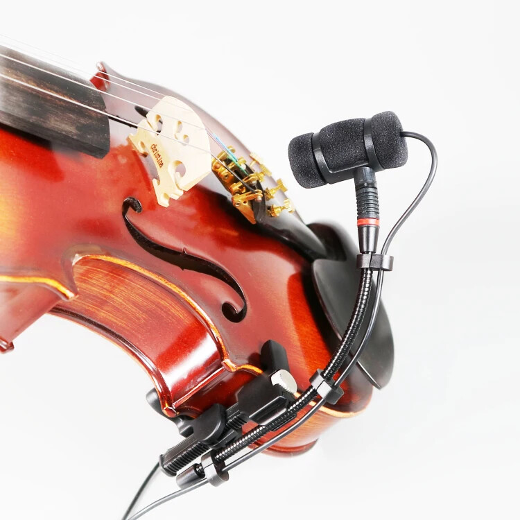 Stezaljka za mikrofon za violinu, mandolinu, violončelo i drvenu gitaru, nosač za stalak za mikrofon