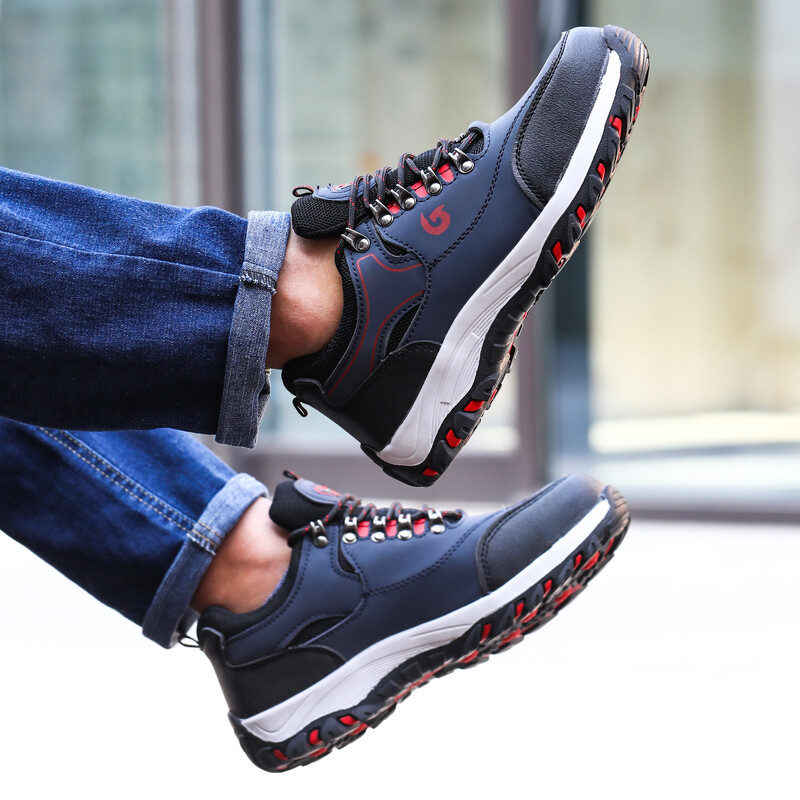 Cipele s čeličnom kapom za muškarce Radne čizme Zaštitne radne cipele otporne na probijanje Zaštitne radne cipele Muška obuća Sigurnosne tenisice