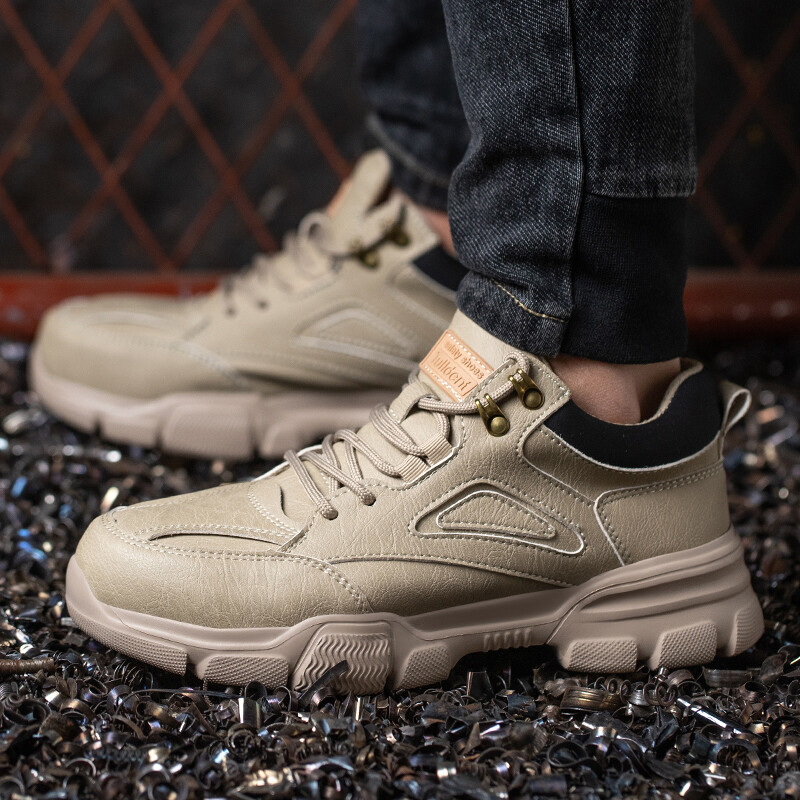 Turvajalatsid Meeste terasest varbaga tööjalatsid Purunemisvastased torkevastased hävimatud jalanõud Kaitsesaapad Tööstusjalatsid