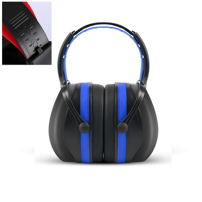 Cască de urechi reglabilă anti-zgomot de înaltă calitate SNR-35dB Protector de urechi pentru muncă, studiu, fotografiere, lemn, protecție auditivă