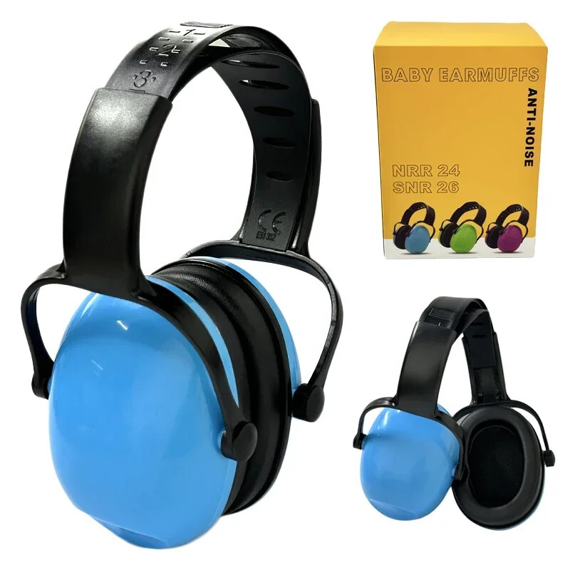 Sigurnosni štitnici za uši za poništavanje buke za djecu, SNR 26dB za bebe protiv buke, slušalice s otpornošću na zvuk za bebe, malu djecu