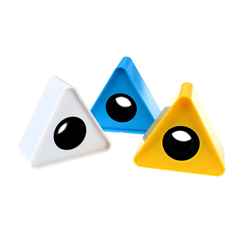 Vastupidav mikrofoniintervjuu kolmnurga logo lipujaam ABS-mikrofoni teler mikrofonijaama kuubiku intervjuukast käsnaga isetegemiseks