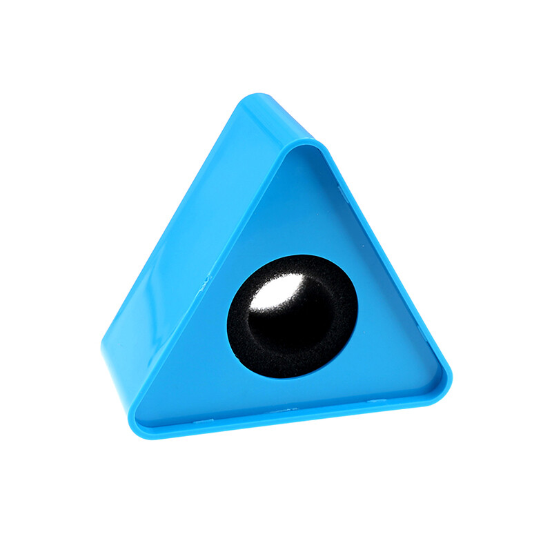 Vastupidav mikrofoniintervjuu kolmnurga logo lipujaam ABS-mikrofoni teler mikrofonijaama kuubiku intervjuukast käsnaga isetegemiseks