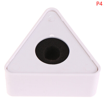 1 бр. Издръжлив микрофон Интервю Триъгълник Квадратно лого Флаг станция ABS пластмасов микрофон Лого на ТВ интервю станция Черна дупка