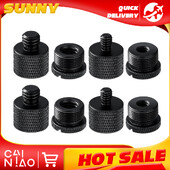 Set de adaptoare pentru filet suport microfon 8 buc, 5/8 mamă la 3/8 tată și 3/8 mamă la 5/8 mamă filet adaptor șurub