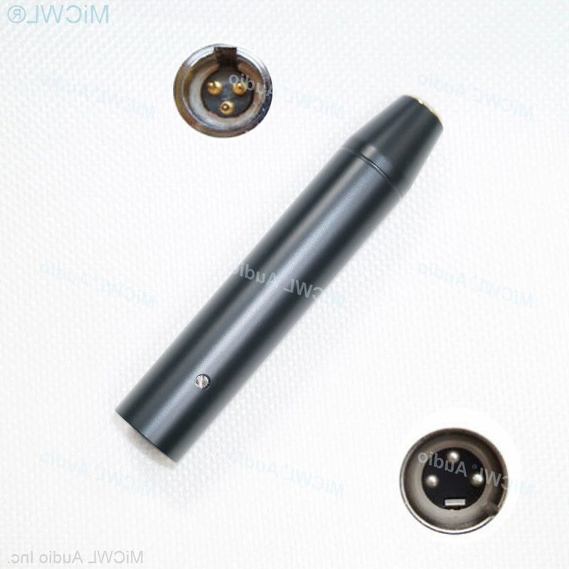 RPM626 Preamplificator în linie Mini 4Pin la XLR Phantom Power Adaptor pentru microfon Shure 3Pin AKG 3,5mm Femeie Convertor Sennheiser