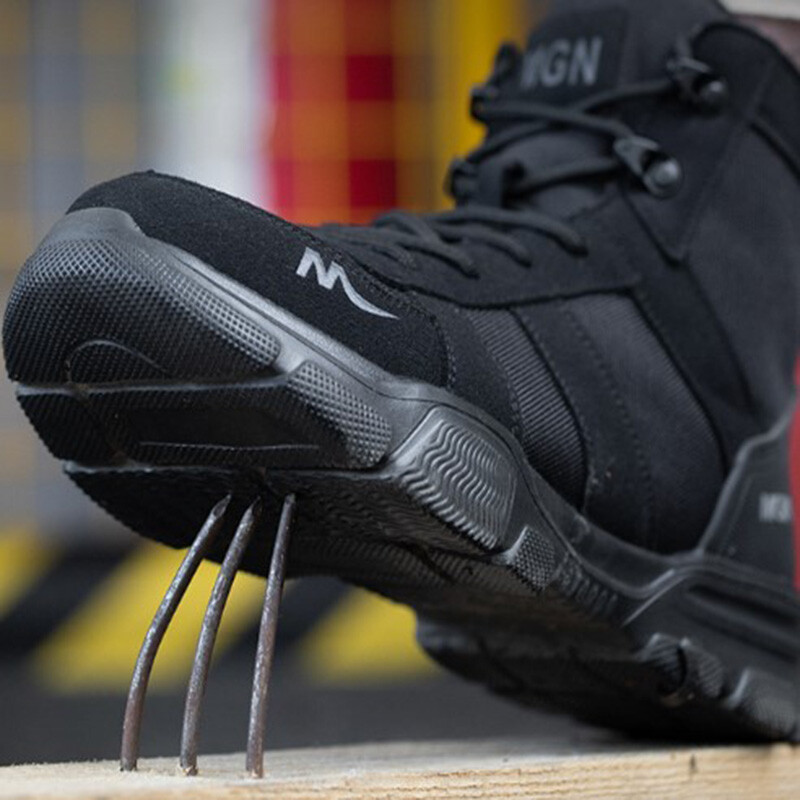 Cizme de lucru Pantofi de siguranță indestructibili Bărbați Pantofi cu vârf de oțel Pantofi anti-punctură Încălțăminte pentru bărbați Pantofi de lucru pentru femei, antiderapante