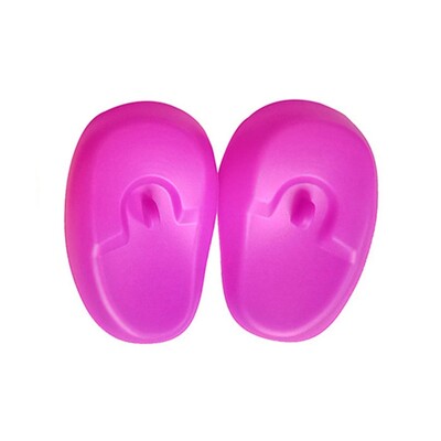 2TK 75*55mm silikoonist kõrvakaitse kõrvakapslid Juuksevärvimine Värvimine Kõrvakaitse Veekindel juuste kujundamine Kõrvakaitse Juuksurisalong