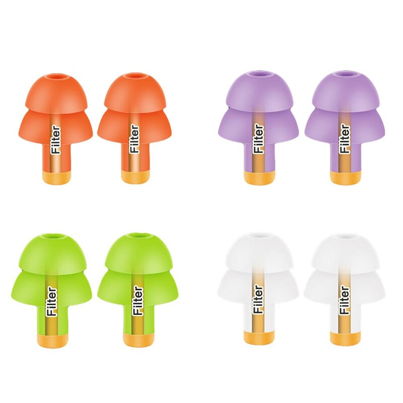 1 pereche de dopuri de urechi izolate fonic Protecție de izolare fonică dopuri de dormit dopuri de urechi anti-zgomot Protector de urechi cu reducere moale a zgomotului