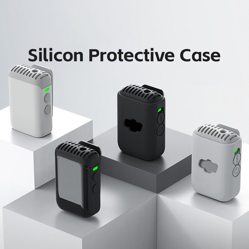 Husă de protecție din silicon pentru microfon wireless dji Mic 2 Carcasă protectoare anti-zgârieturi Accesoriu pentru microfon Vlog pentru cameră sportivă