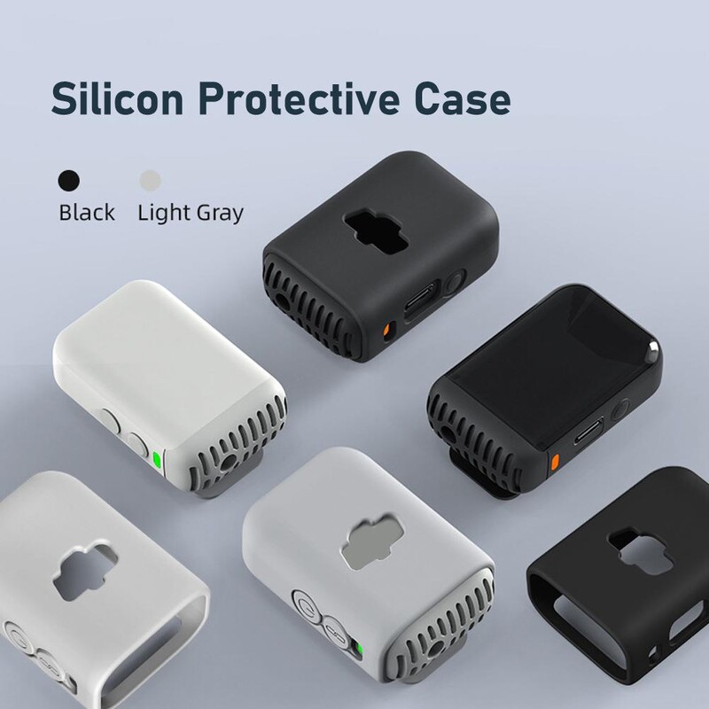 Husă de protecție din silicon pentru microfon wireless dji Mic 2 Carcasă protectoare anti-zgârieturi Accesoriu pentru microfon Vlog pentru cameră sportivă