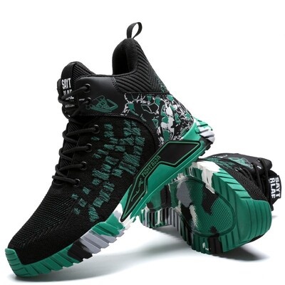 Pantofi de siguranță înalți pentru bărbați cu vârf de oțel pantofi de lucru pentru bărbați și femei.