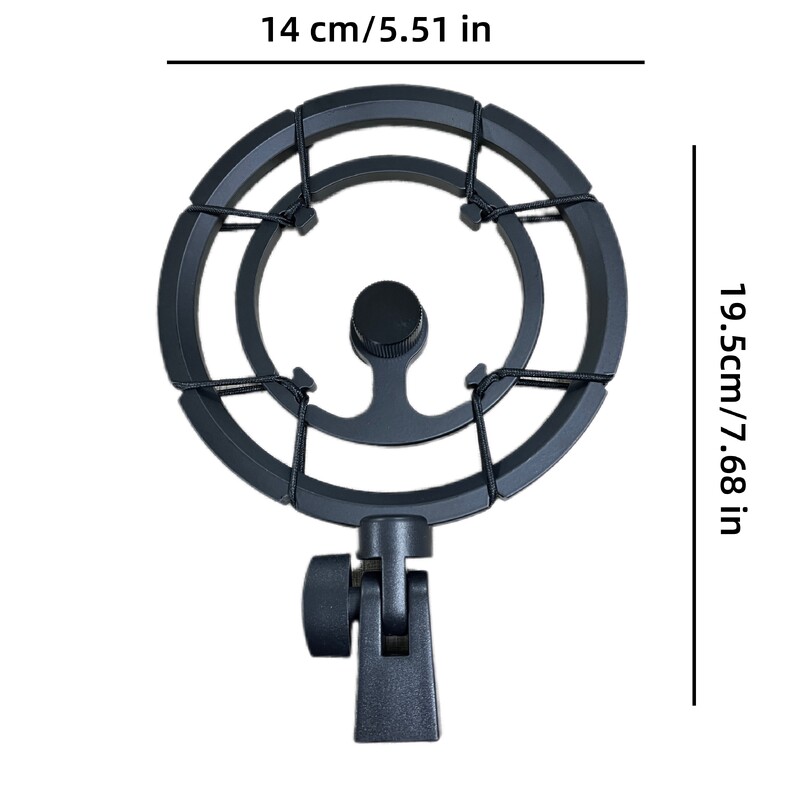 Suport de suport pentru amortizor de șoc pentru microfon metalic Suport de șoc pentru microfon Blue Yeti Snowball