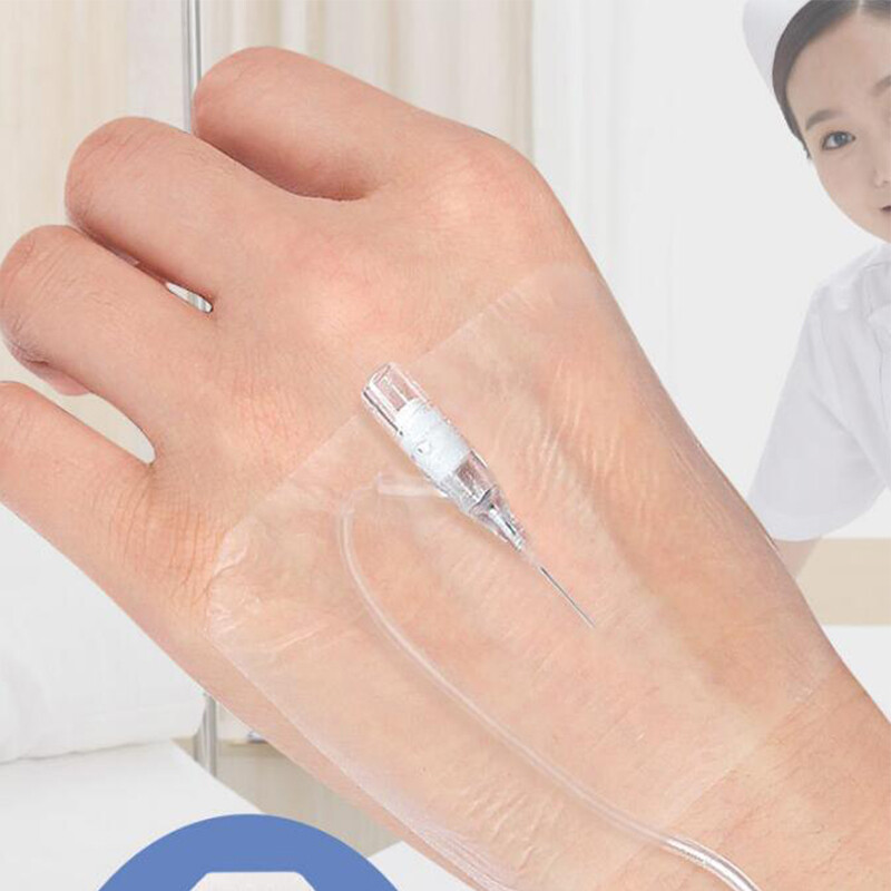 kleepuvad plaastrid pärast kirurgilist dušši või IV kilptätoveeringut 6x7/10x12 cm läbipaistev kile sideme haavaside