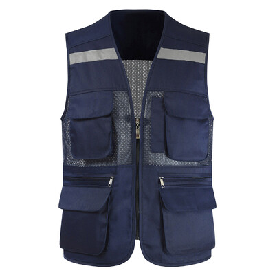 Meeste suvine välitöö Safari kalastusreisi fotovest taskutega