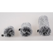 Husă pentru microfon de interviu Husă rezistentă la vânt Film în aer liber Televiziune pentru filmare Husă pentru microfon Husă din blană rezistentă la vânt, cu reducere a zgomotului